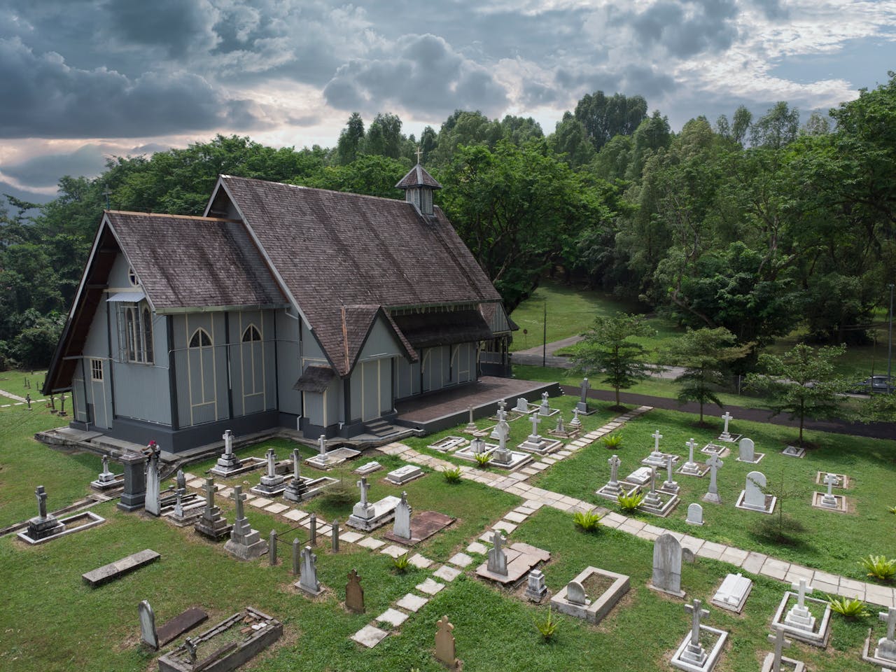 Gereja All Saints in Taiping in Malaysia